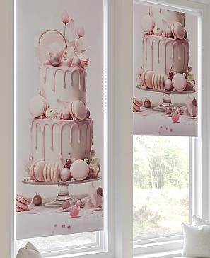 Рулонная штора «Шолкрит - 100 - ширина 62 см»