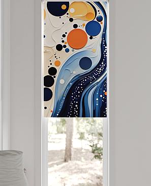 Рулонная штора «Ризато - ширина 52 см»