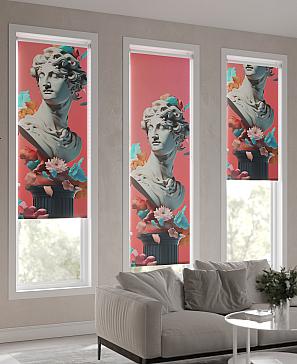 Рулонная штора  «Анимаис - 20 - ширина 52 см»