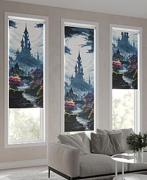 Рулонная штора  «Анимаис - 34 - ширина 52 см»