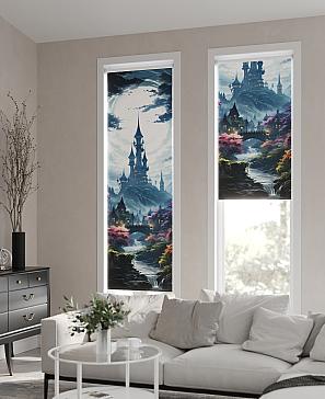 Рулонная штора  «Анимаис - 34 - ширина 52 см»