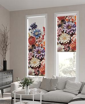 Рулонная штора  «Анимаис - 35 - ширина 52 см»