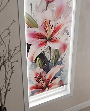 Рулонная штора  «Анимаис - 36 - ширина 52 см»