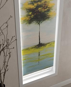 Рулонная штора  «Анимаис - 42 - ширина 52 см»