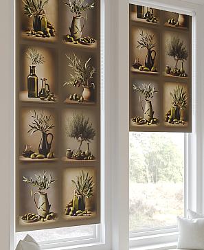 Рулонная штора «Рултис - 03 - ширина 62 см»