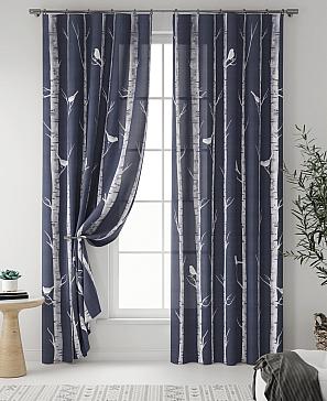 Комплект штор «Блити (синий)» | фото 3