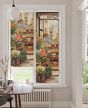 Рулонная штора  «Анимаис - 57 - ширина 52 см»