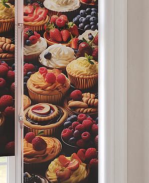 Рулонная штора  «Анимаис - 74 - ширина 52 см»