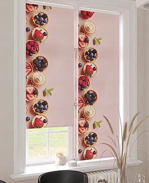 Рулонная штора  «Анимаис - 89 - ширина 52 см»