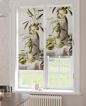 Рулонная штора  «Анимаис - 233 - ширина 52 см»