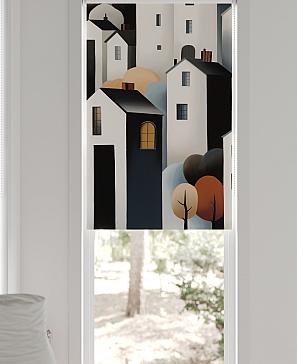 Рулонная штора «Федера - 4 - ширина 62 см»