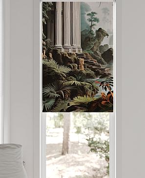 Рулонная штора «Федера - 6 - ширина 62 см»