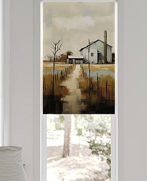 Рулонная штора «Федера - 23 - ширина 62 см» | фото 3