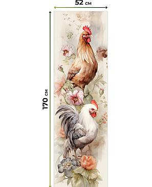 Рулонная штора  «Анимаис - 242 - ширина 52 см»