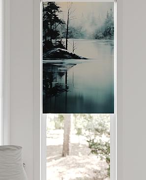 Рулонная штора «Федера - 47 - ширина 62 см» | фото 3