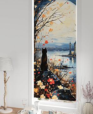 Рулонная штора «Федера - 55 - ширина 62 см»