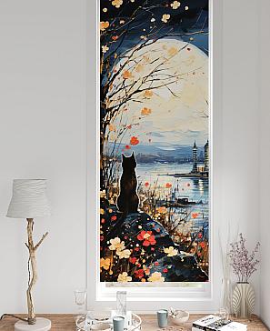 Рулонная штора «Федера - 55 - ширина 62 см»