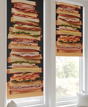 Рулонная штора «Федера - 90 - ширина 62 см»