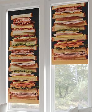 Рулонная штора «Федера - 90 - ширина 62 см»