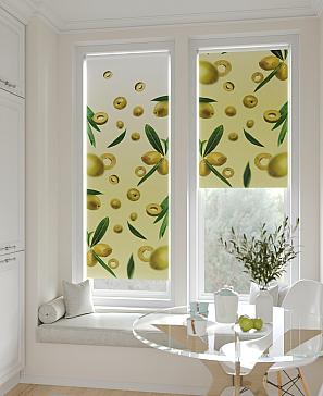 Рулонная штора «Федера - 94 - ширина 62 см»