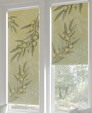 Рулонная штора «Федера - 100 - ширина 62 см»