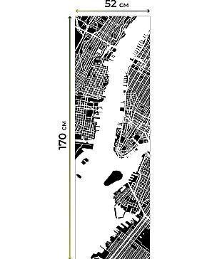 Рулонная штора «Салисто -65- ширина 52 см»