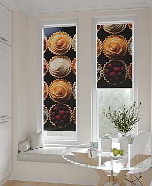 Рулонная штора «Салисто -85- ширина 52 см»