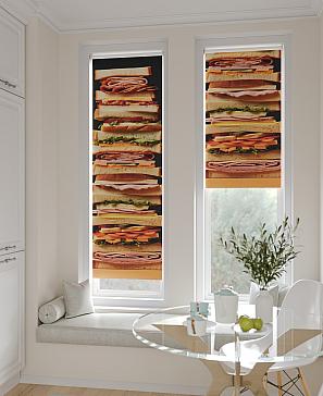 Рулонная штора «Салисто -89- ширина 52 см»