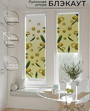 Рулонная штора «Салисто -93 - ширина 52 см» | фото