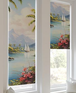 Рулонная штора «Салисто -105- ширина 52 см»