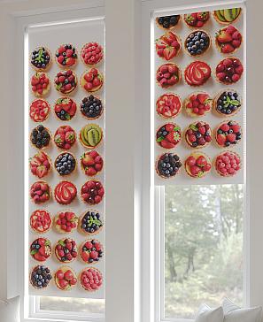 Рулонная штора «Салисто -106- ширина 52 см»