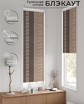 Рулонная штора «Артионт - 267 - ширина 52 см» | фото