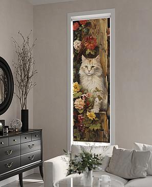 Рулонная штора  «Анимаис - 306- ширина 52 см»