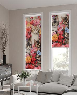 Рулонная штора «Анимаис - 307 - ширина 52 см» | фото 3