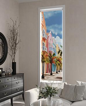 Рулонная штора  «Анимаис - 317- ширина 52 см»