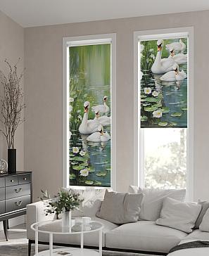 Рулонная штора «Анимаис - 320 - ширина 52 см» | фото 3