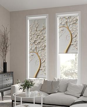 Рулонная штора  «Анимаис - 340- ширина 52 см»