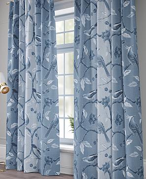 Комплект штор «Авалос (синий) - 230»