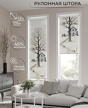 Рулонная штора «Анимаис - 347 - ширина 52 см» | фото
