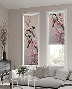 Рулонная штора  «Анимаис - 357- ширина 52 см»