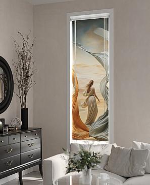 Рулонная штора  «Анимаис - 368- ширина 52 см»