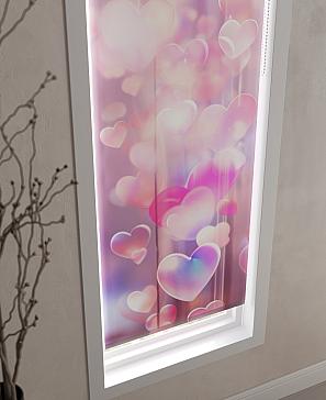 Рулонная штора  «Анимаис - 373- ширина 52 см»