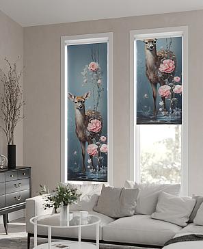 Рулонная штора «Анимаис - 375 - ширина 52 см» | фото 3