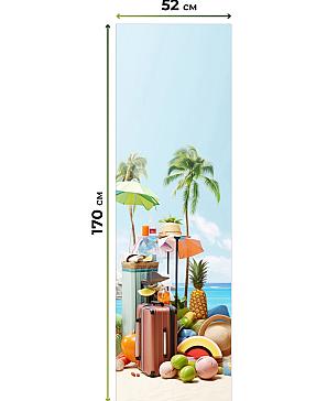 Рулонная штора  «Анимаис - 376- ширина 52 см»