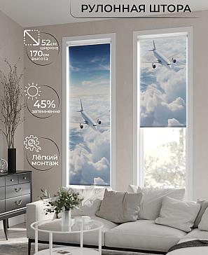 Рулонная штора «Анимаис - 380 - ширина 52 см» | фото