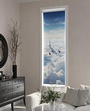 Рулонная штора  «Анимаис - 380- ширина 52 см»