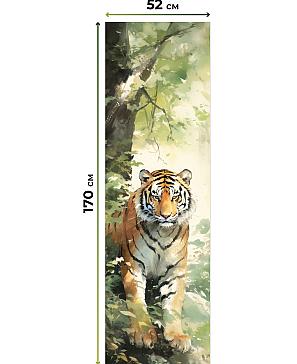 Рулонная штора  «Анимаис - 385- ширина 52 см»