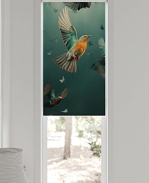 Рулонная штора «Артионт -395- ширина 52 см»