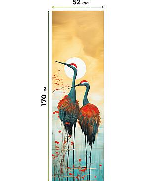 Рулонная штора  «Анимаис - 387- ширина 52 см»