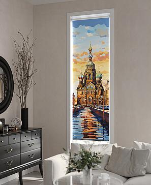 Рулонная штора  «Анимаис - 389- ширина 52 см»